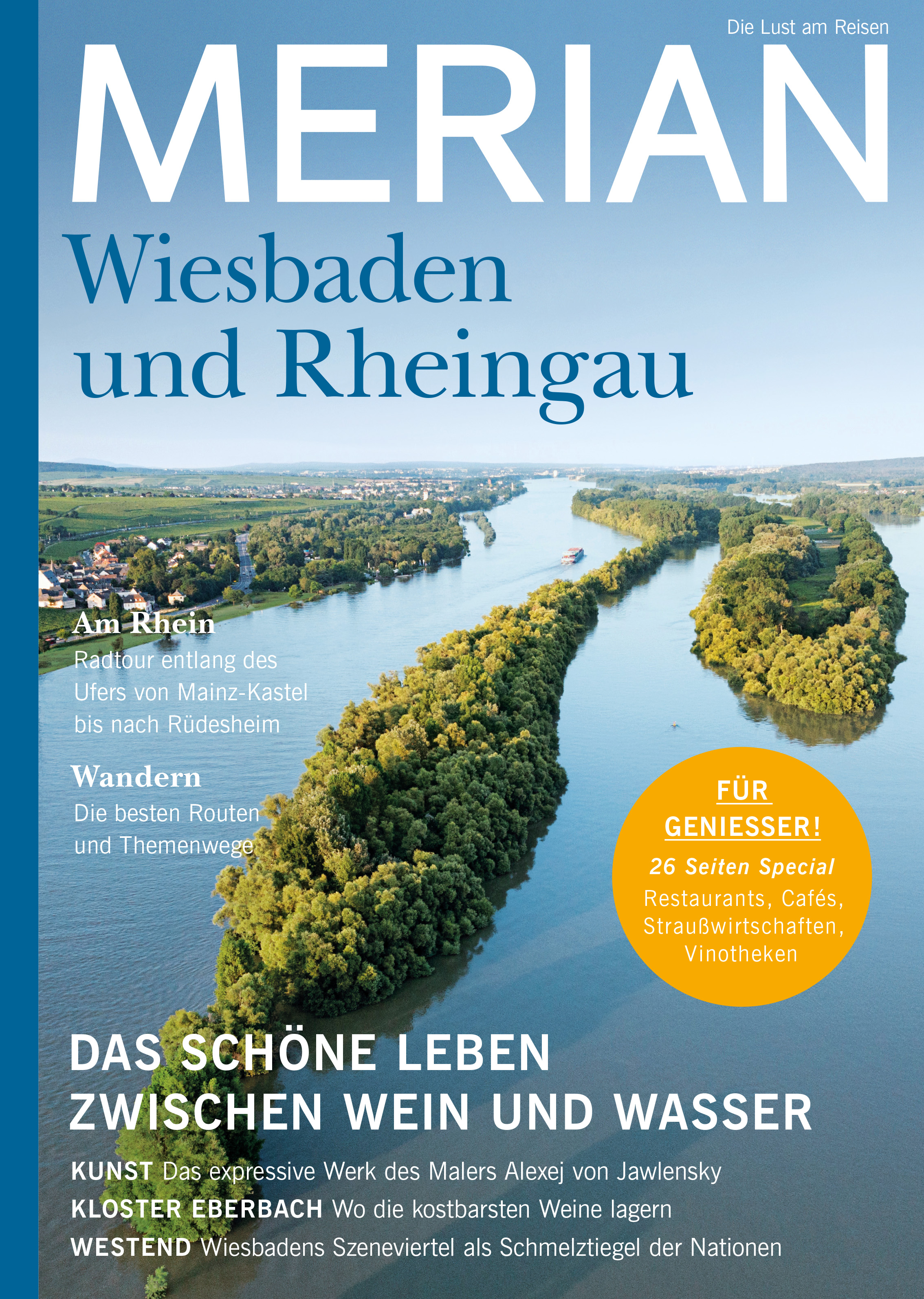 MERIAN 10/2021 Wiesbaden und der Rheingau
