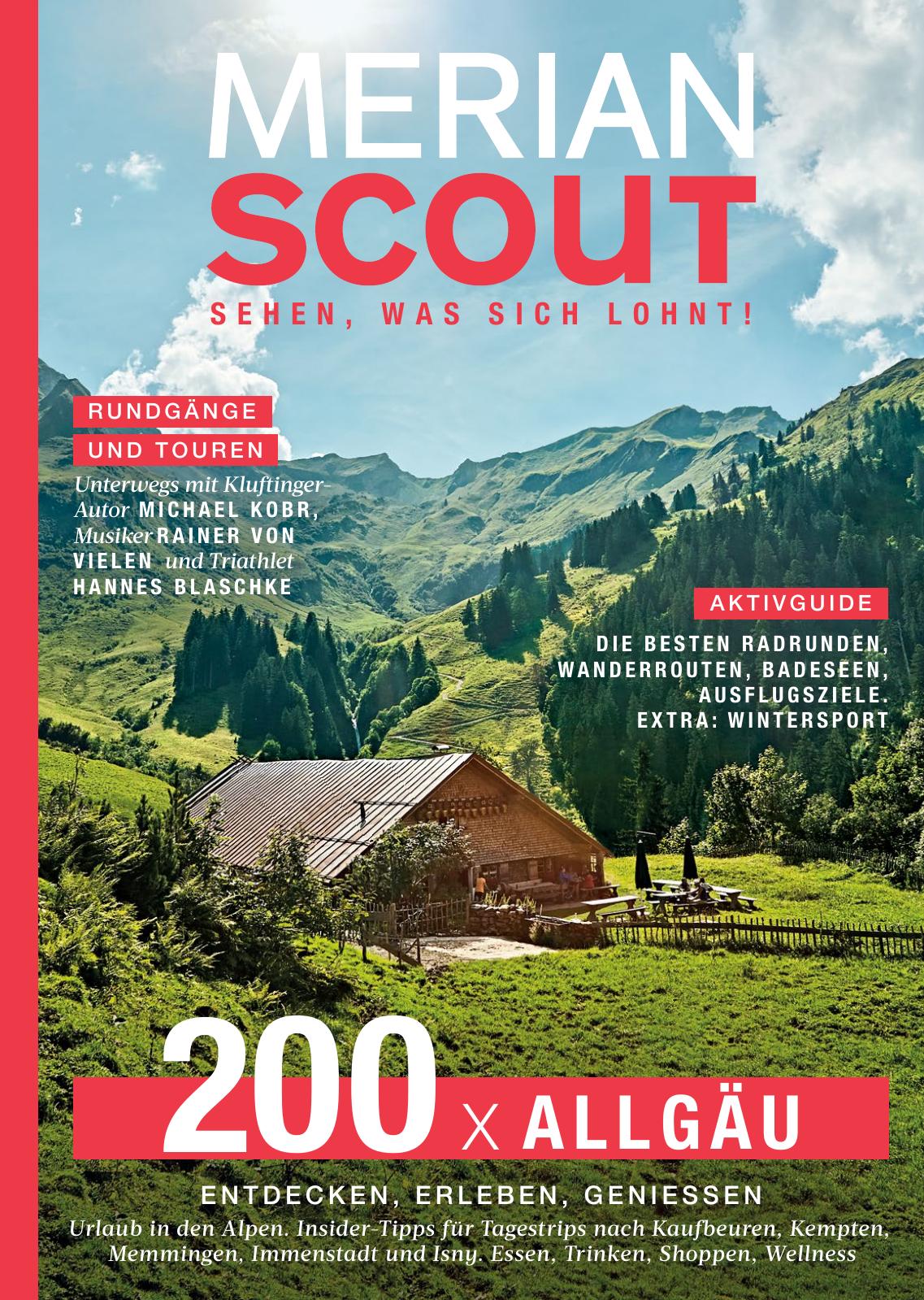 MERIAN Scout 20/2022 Allgäu