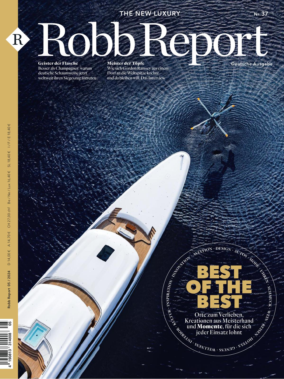 ROBB REPORT Print, Geschenkabo mit Kollegenrabatt