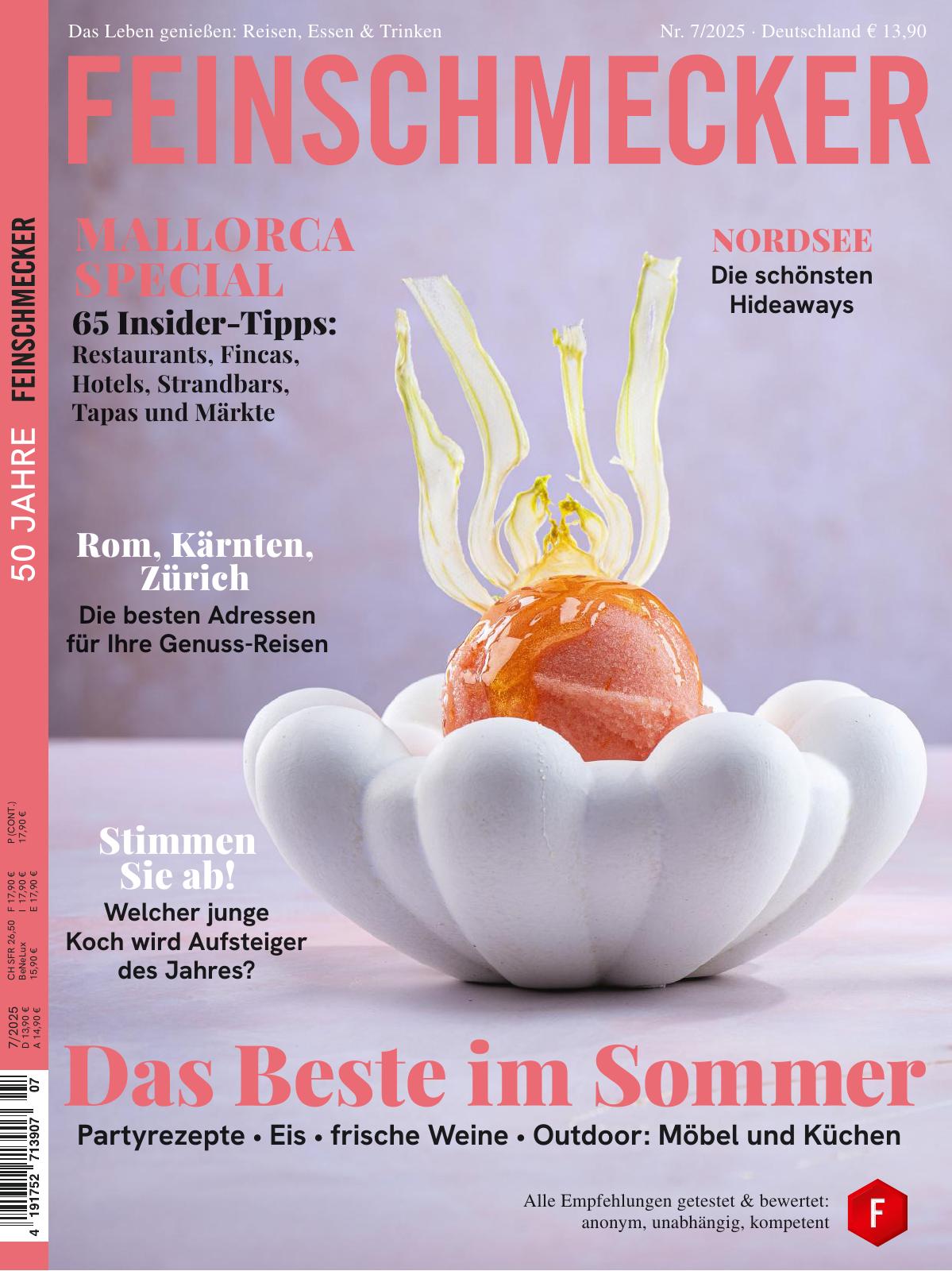 DER FEINSCHMECKER 07/2025