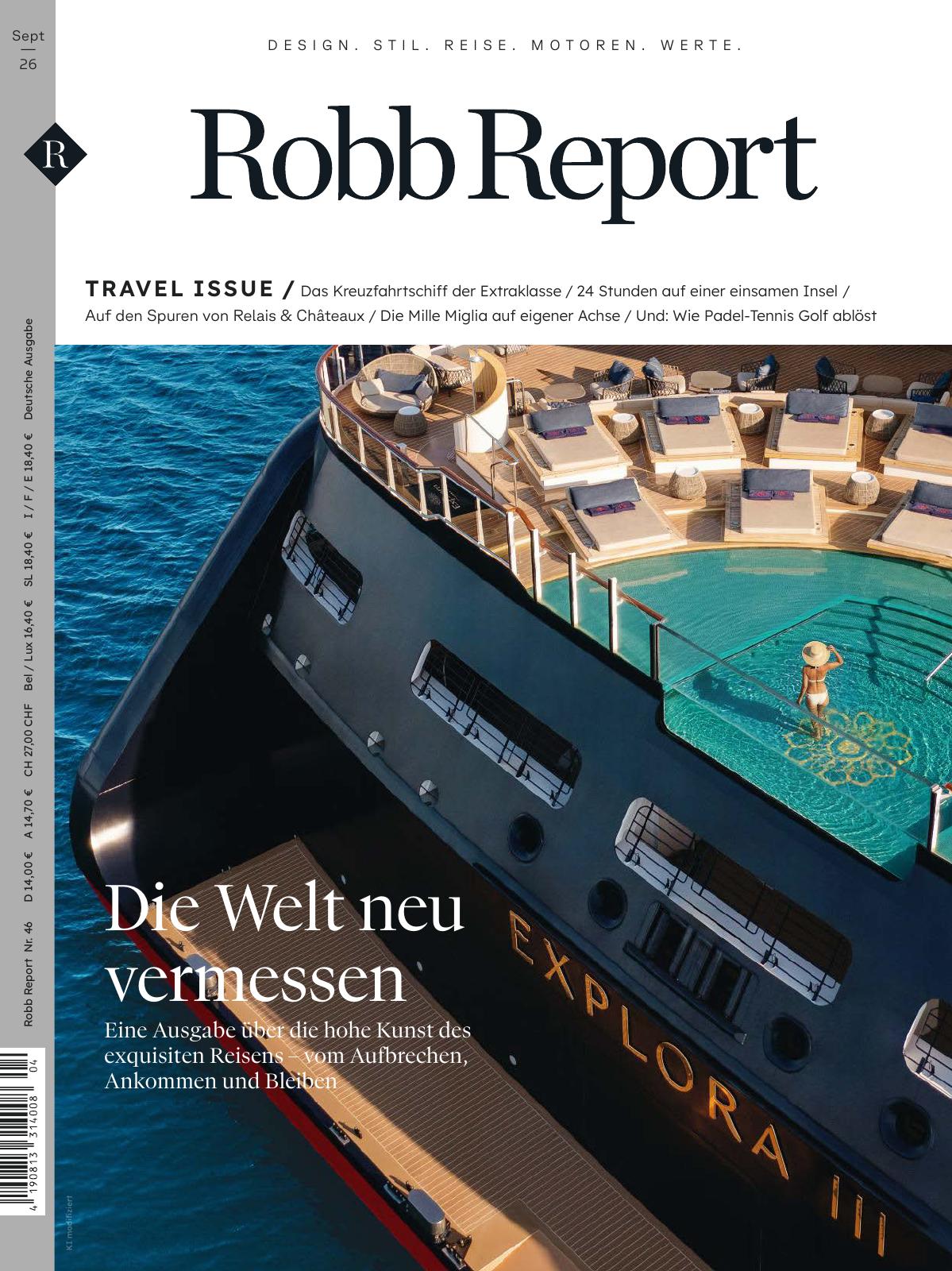 ROBB REPORT Jahresabo Print