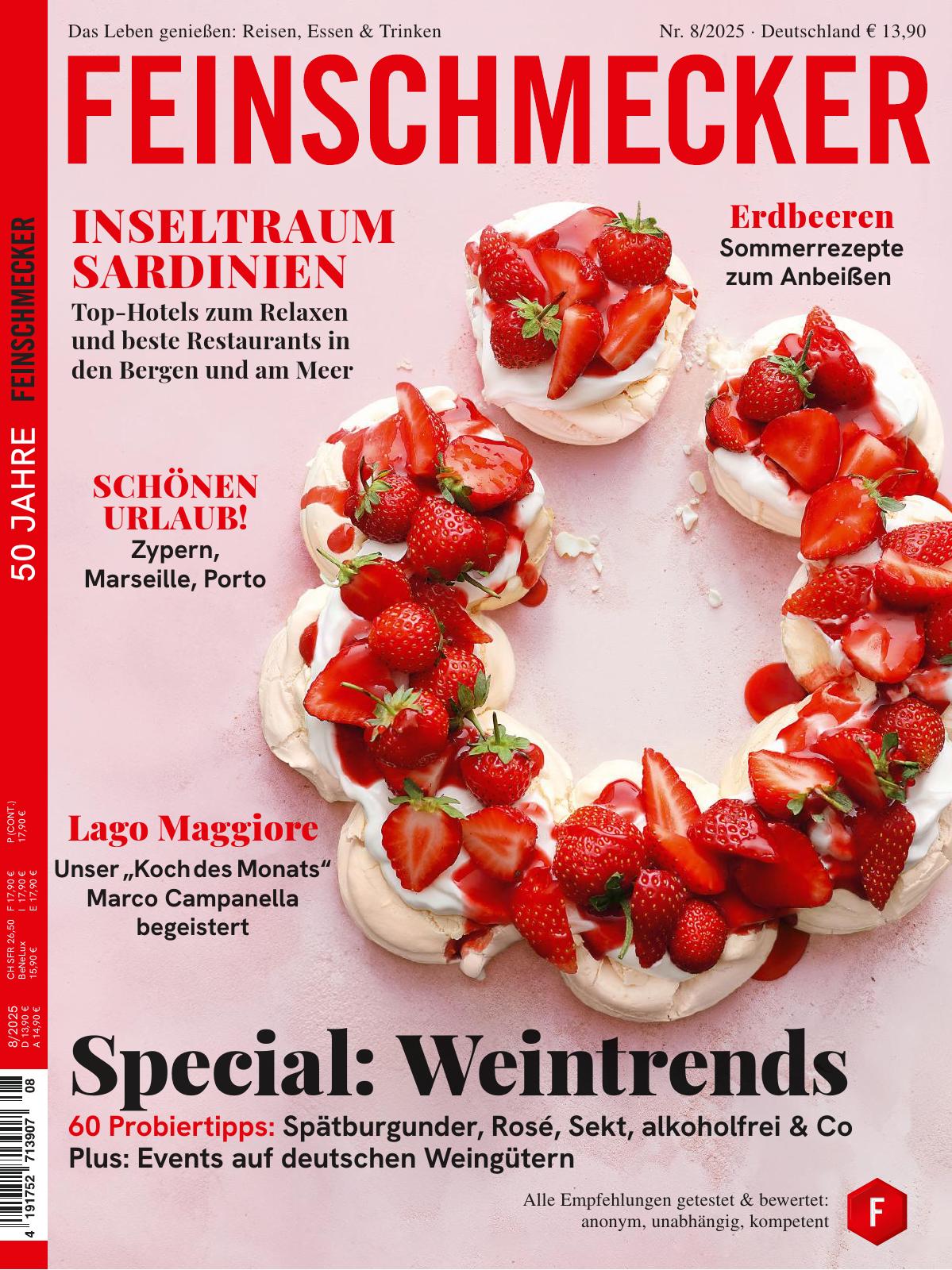 DER FEINSCHMECKER 08/2025