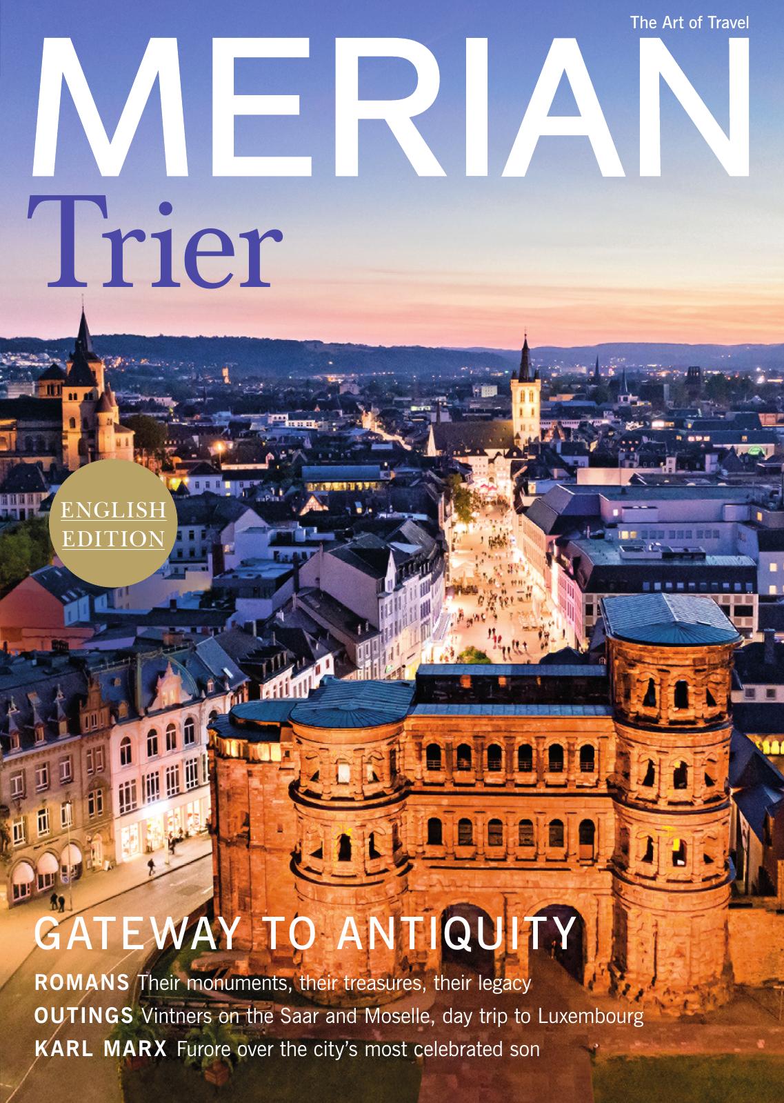 MERIAN English Edition 03/2019 Trier